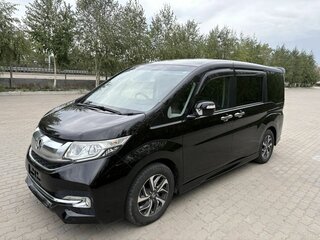 2015 Honda Stepwgn V, чёрный, 1670000 рублей, вид 1