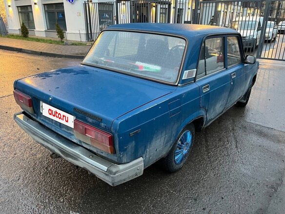 2001 Lada (ВАЗ) 2107, синий - вид 4