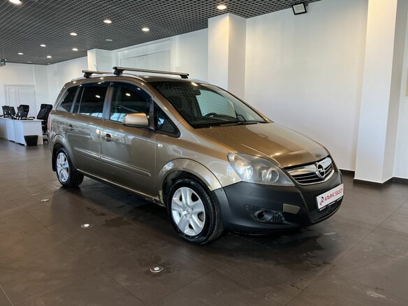 2013 Opel Zafira B Рестайлинг, бежевый, 430000 рублей