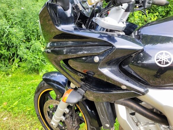 2006 Yamaha FZS600 Fazer, чёрный, 390000 рублей - вид 5