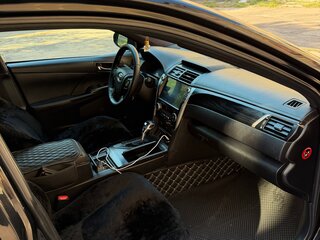 2012 Toyota Camry VII (XV50), чёрный, 1240000 рублей, вид 5