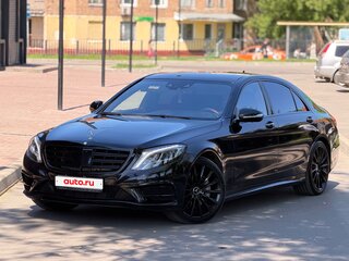 2013 Mercedes-Benz S-Класс 500 VI (W222, C217), чёрный, 2499977 рублей, вид 3