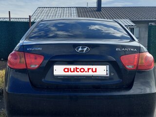 2008 Hyundai Elantra IV (HD), чёрный, 550000 рублей, вид 3
