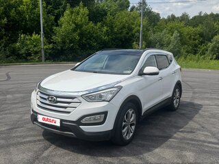 2014 Hyundai Santa Fe III, белый, 1680000 рублей, вид 1