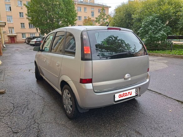 2007 Opel Meriva A Рестайлинг, серебристый - вид 7