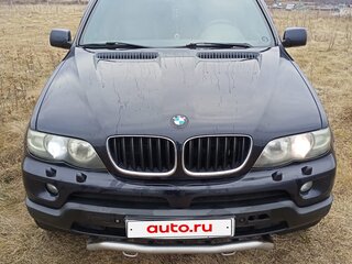 2006 BMW X5 3.0d I (E53) Рестайлинг, чёрный, 1190000 рублей, вид 1