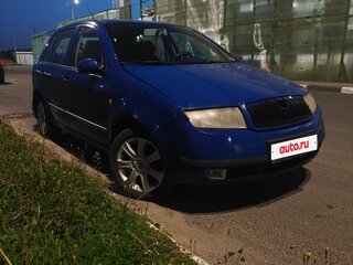 2001 Skoda Fabia I, синий, 220000 рублей, вид 2