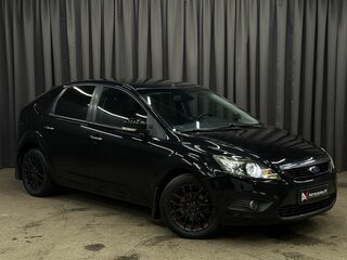 2009 Ford Focus II Рестайлинг, чёрный, 594777 рублей, вид 3