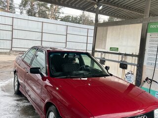 1990 Audi 80 IV (B3), красный, 250000 рублей, вид 3