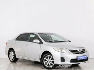 2012 Toyota Corolla X (E140, E150) Рестайлинг, серебристый, 949000 рублей, вид 1