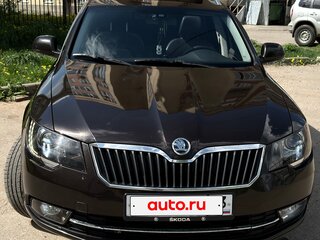 2013 Skoda Superb II Рестайлинг, коричневый, 1500000 рублей, вид 3