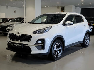 2021 Kia Sportage IV Рестайлинг, белый, 2170000 рублей, вид 1