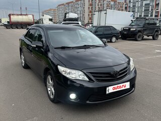 2012 Toyota Corolla X (E140, E150) Рестайлинг, чёрный, 850000 рублей, вид 4