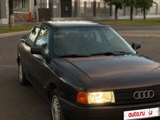 1989 Audi 80 IV (B3), чёрный, 110000 рублей, вид 2