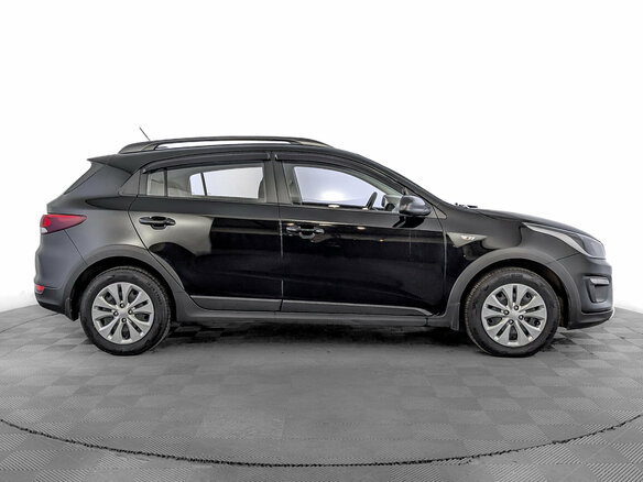 2018 Kia Rio X-Line IV, чёрный, 1250000 рублей - вид 3