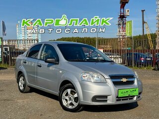2009 Chevrolet Aveo I Рестайлинг, серебристый, 349000 рублей, вид 1