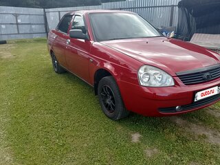 2007 Lada (ВАЗ) Priora I, красный, 370000 рублей, вид 2