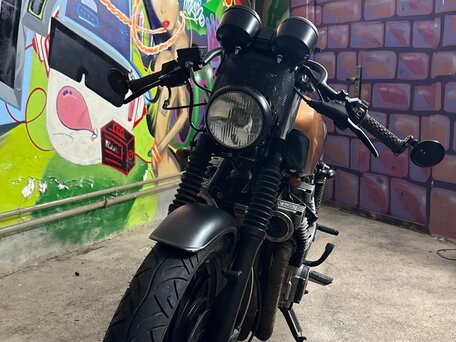 1981 Yamaha XJ750, оранжевый, 450000 рублей, вид 3