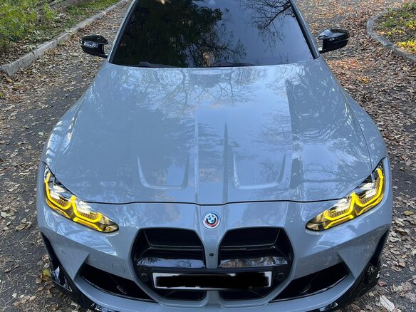 2022 BMW M3 Competition Package VI (G80), серый, 8599999 рублей - вид 10