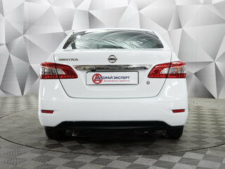 2015 Nissan Sentra VII (B17), белый, 1120000 рублей, вид 4