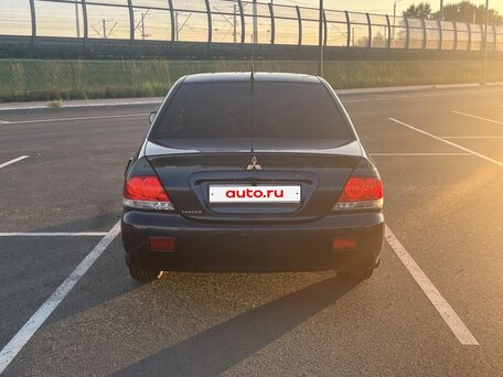 2006 Mitsubishi Lancer IX Рестайлинг, синий, 400000 рублей, вид 5