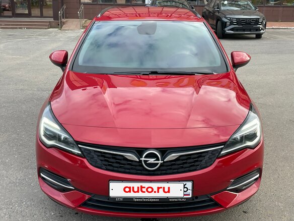 2020 Opel Astra K Рестайлинг, красный, 1240000 рублей - вид 3