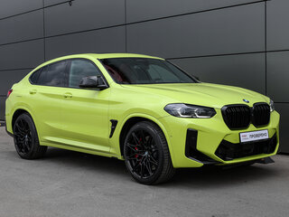 2022 BMW X4 M Competition I (F98) Рестайлинг, жёлтый, 7690000 рублей, вид 2