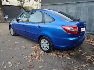 2019 Lada (ВАЗ) Granta I Рестайлинг, синий, 690000 рублей, вид 5