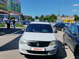 2010 Renault Logan I Рестайлинг, белый, 390000 рублей, вид 1