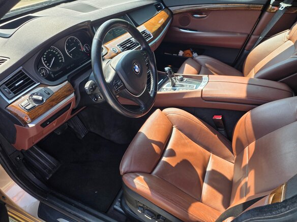 2012 BMW 5 серии Gran Turismo 530d xDrive VI (F10/F11/F07), бежевый, 1950000 рублей - вид 5