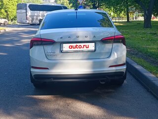 2021 Skoda Rapid II, белый, 1280000 рублей, вид 5