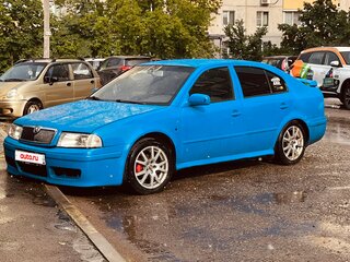 2005 Skoda Octavia I (A4) Рестайлинг, синий, 350000 рублей, вид 4