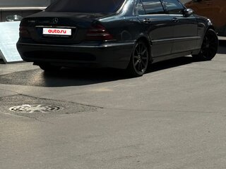 2001 Mercedes-Benz S-Класс 500 IV (W220), синий, 500000 рублей, вид 5
