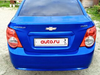 2012 Chevrolet Aveo II, синий, 650000 рублей, вид 4