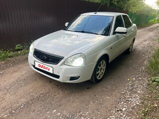 2013 Lada (ВАЗ) Priora I, белый, 290000 рублей, вид 1