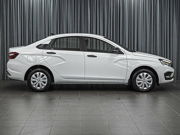 2024 Lada (ВАЗ) Vesta I Рестайлинг (NG), белый - вид 4