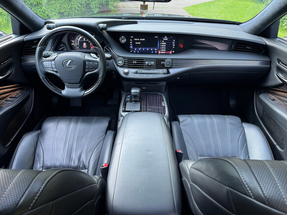 2018 Lexus LS 350 V, чёрный, 3750000 рублей - вид 11