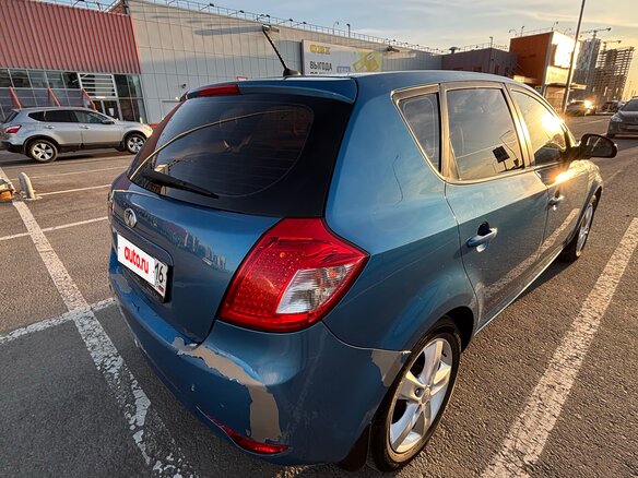 2010 Kia Ceed I Рестайлинг, синий, 550000 рублей - вид 2