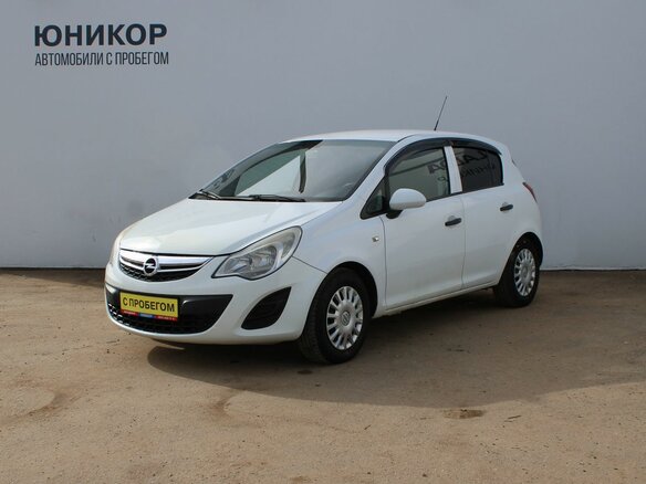 2012 Opel Corsa D Рестайлинг II, белый, 309000 рублей
