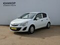 2012 Opel Corsa D Рестайлинг II, белый, 309000 рублей