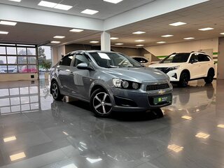 2014 Chevrolet Aveo II, серый, 745000 рублей, вид 5