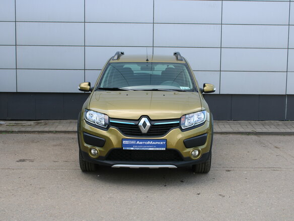 2015 Renault Sandero Stepway II, зелёный - вид 1