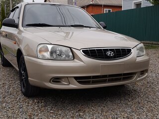 2006 Hyundai Accent ТагАЗ II, бежевый, 465000 рублей, вид 2