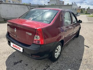 2011 Renault Logan I Рестайлинг, красный, 320000 рублей, вид 4