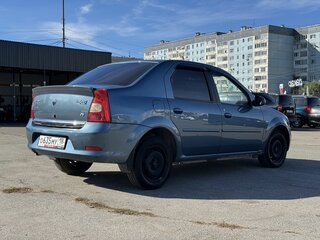 2010 Renault Logan I Рестайлинг, синий, 549000 рублей, вид 5