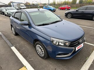2016 Lada (ВАЗ) Vesta I, синий, 590000 рублей, вид 1