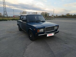 2001 Lada (ВАЗ) 2107, синий, 100000 рублей, вид 2