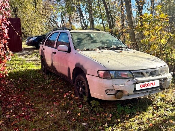1997 Nissan Pulsar V (N15), белый - вид 1