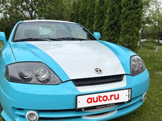 2002 Hyundai Coupe II (GK), голубой, 497000 рублей, вид 1