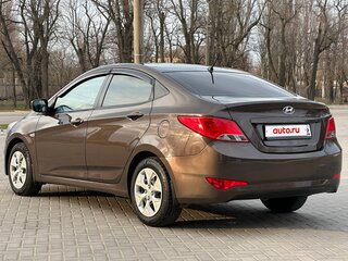 2016 Hyundai Solaris I Рестайлинг, коричневый, 1150000 рублей, вид 4